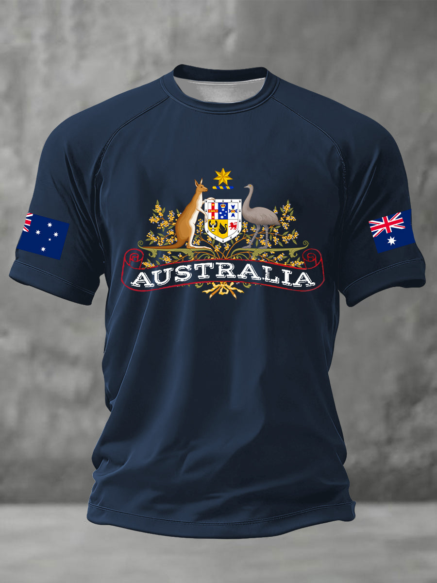 Men's Australia  Short Sleeve T-shirt