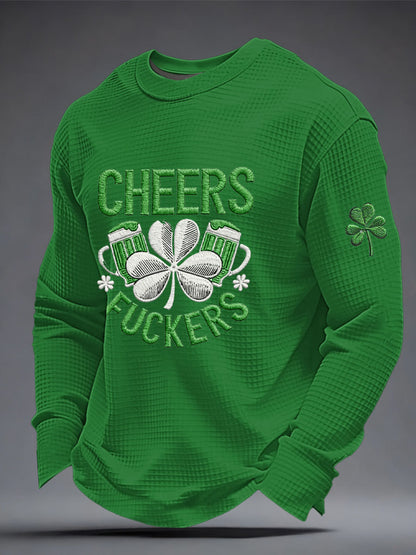 Men's St. Patrick's Day Waffle Top
