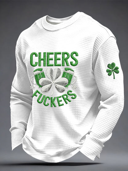 Men's St. Patrick's Day Waffle Top
