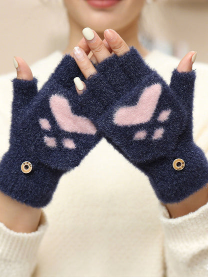 Women's Cat Paw Gloves
