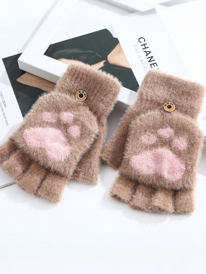 Women's Cat Paw Gloves