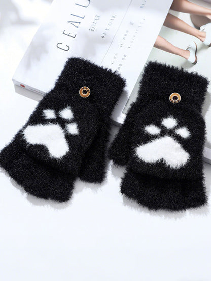 Women's Cat Paw Gloves