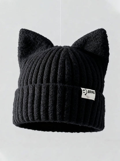 Women's Cat Ear Knit Hats