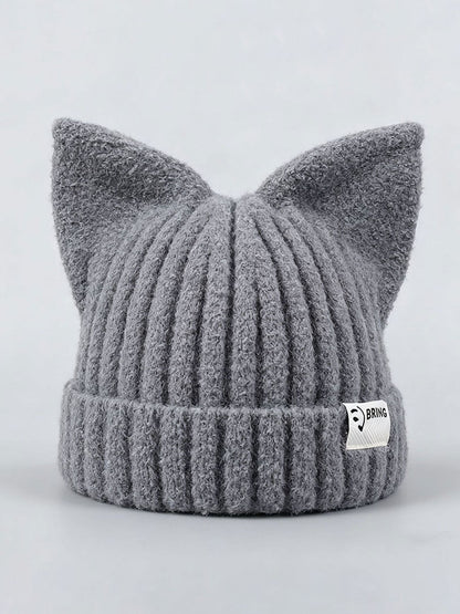 Women's Cat Ear Knit Hats