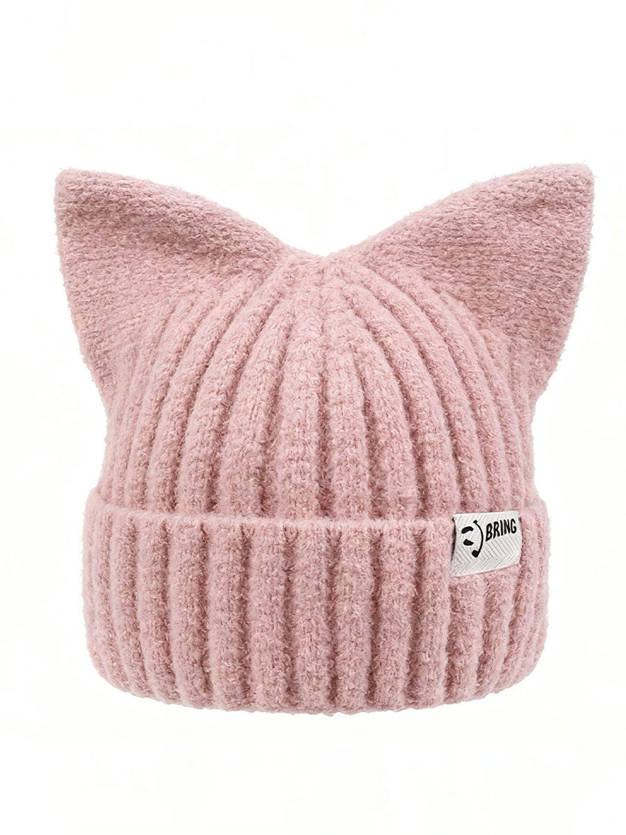 Women's Cat Ear Knit Hats
