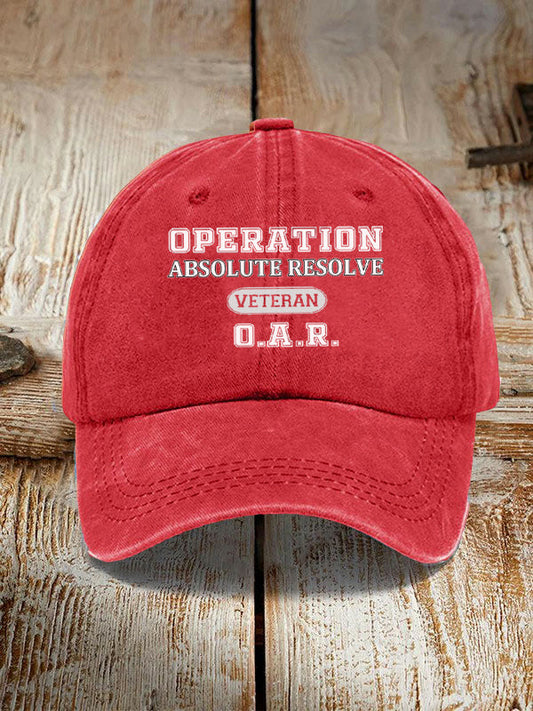 Operation Absolute Resolve Hat