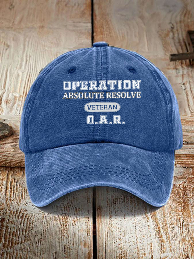 Operation Absolute Resolve Hat