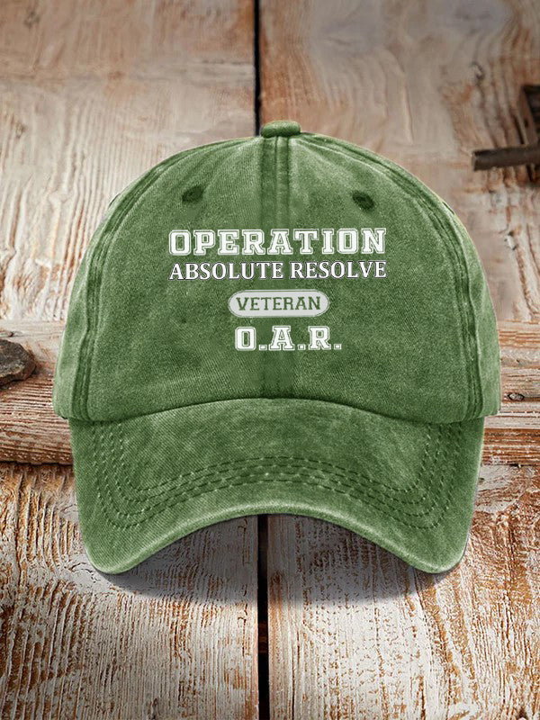 Operation Absolute Resolve Hat