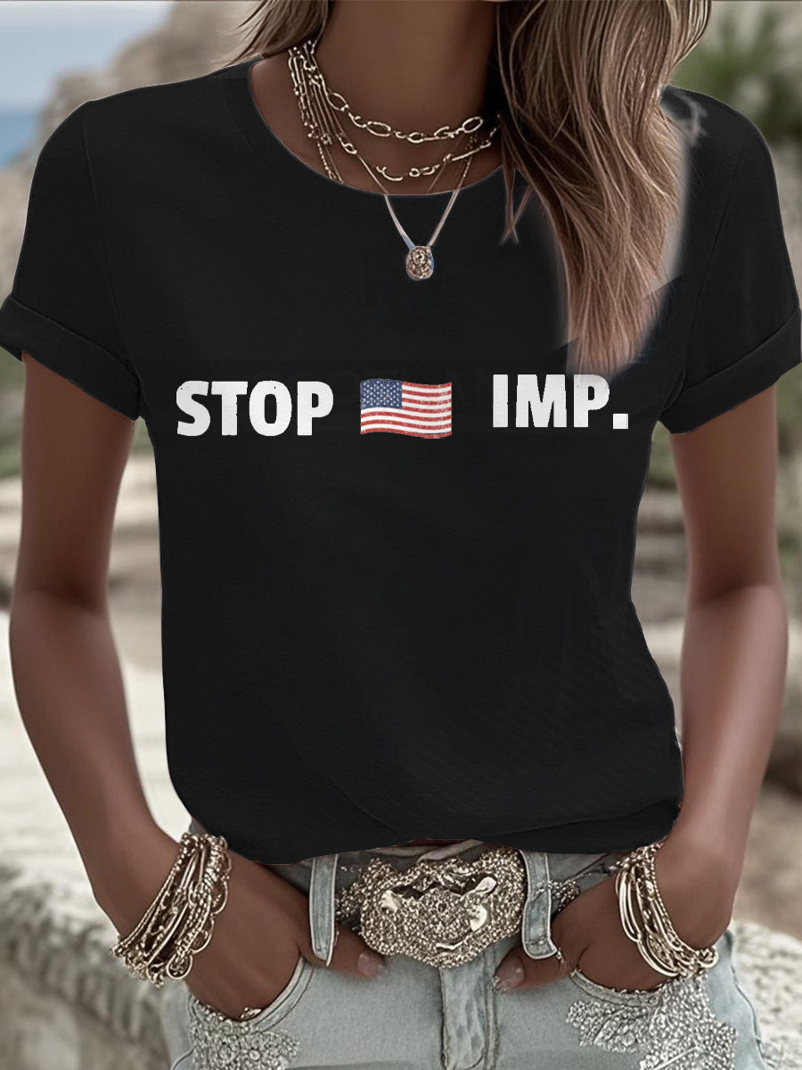 Women's Peace No War Venezuela Libre Printed T-Shirt