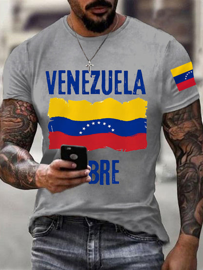 Men's Venezuela Libre Print Tee