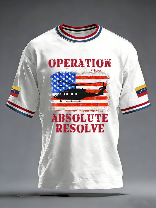 Men's Operation Absolute Resolve Printed T-shirt