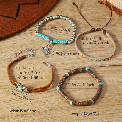 Women/Men Unisex Western Vintage Bracelet