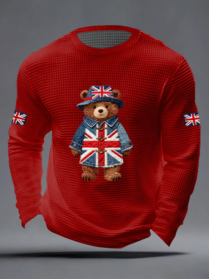 Men's British Style Waffle Top