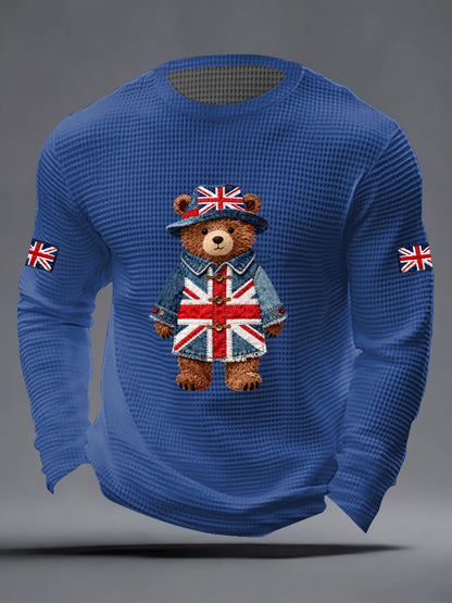 Men's British Style Waffle Top