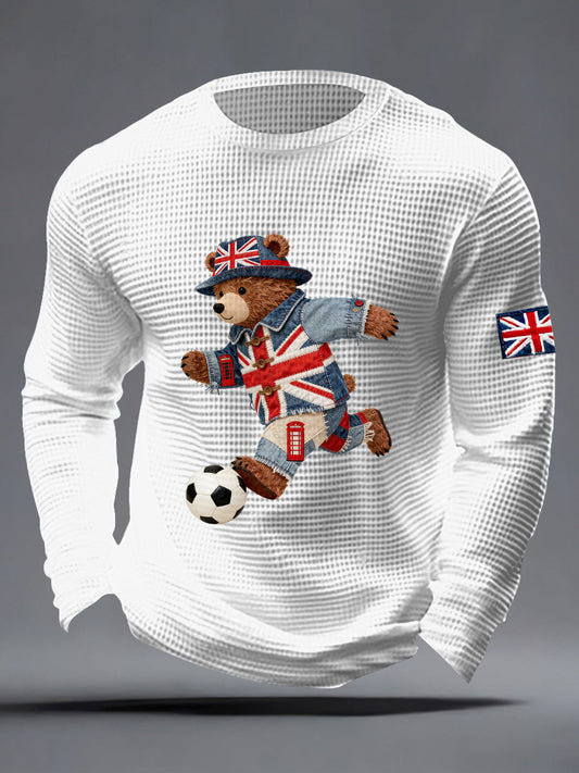 Men's British Style Waffle Top