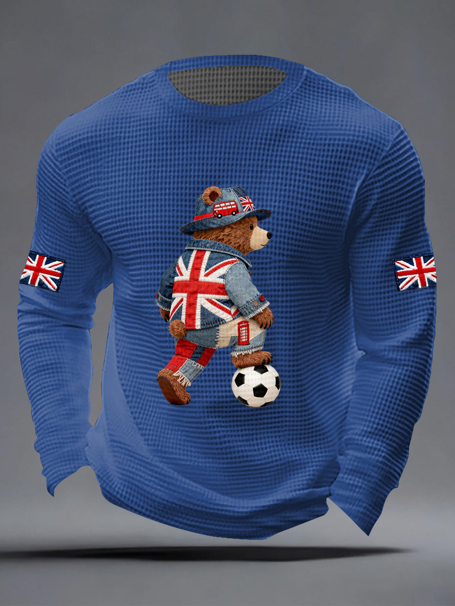 Men's British Style Waffle Top