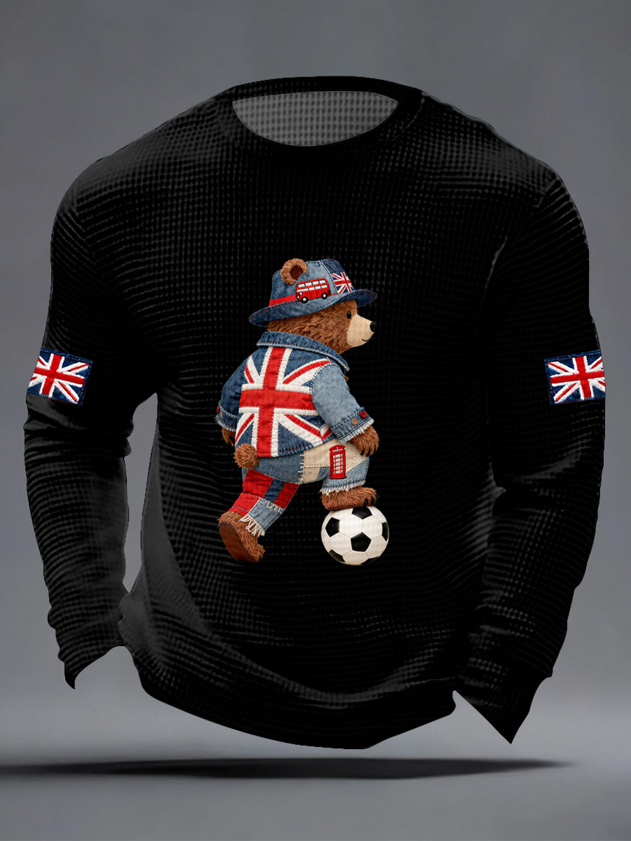 Men's British Style Waffle Top