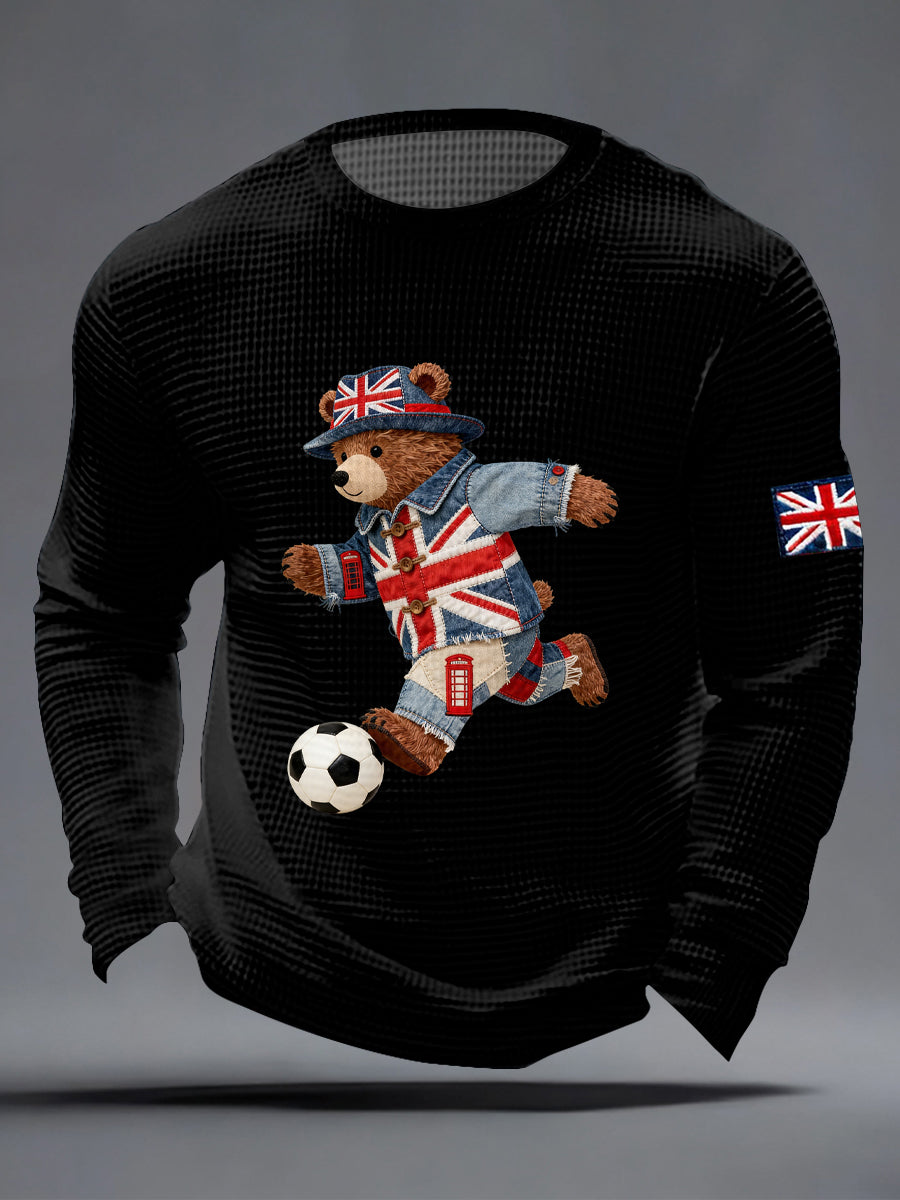 Men's British Style Waffle Top