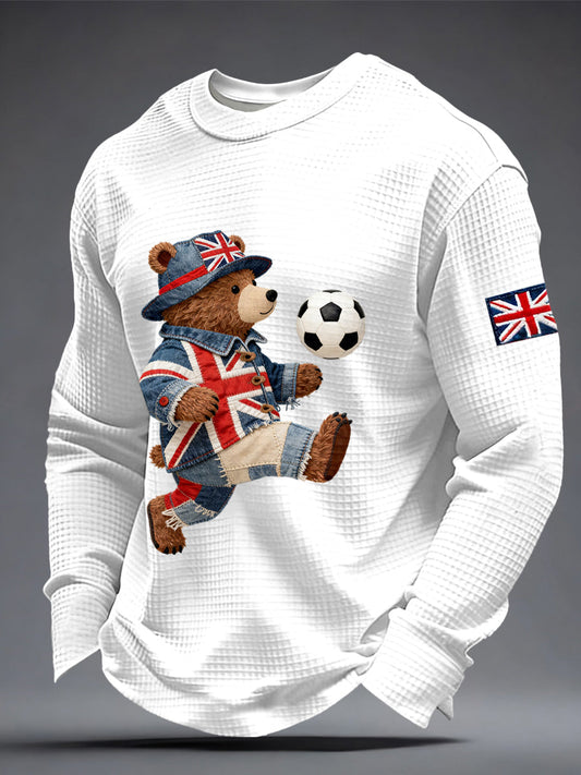 Men's British Style Waffle Top