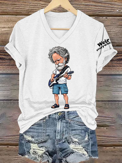 Women's RIP Bob Weir Weir Everywhere Short Sleeve T-Shirt