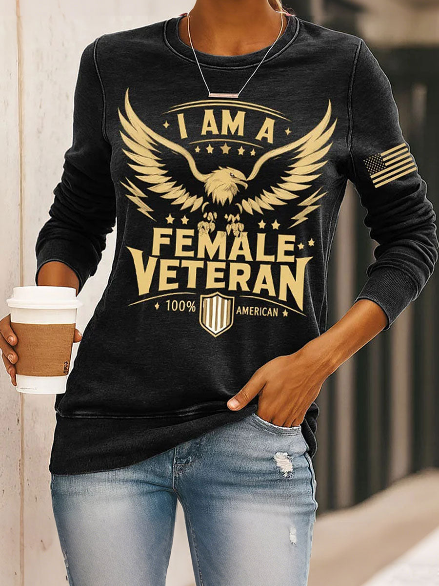 Women's Veteran Sweatshirts
