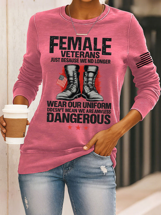 Women's Veteran Sweatshirts