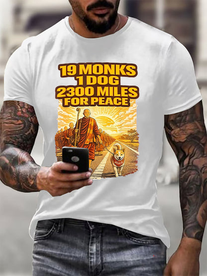 Men's Walk With Aloka Walk For Peace short-sleeved T-shirt