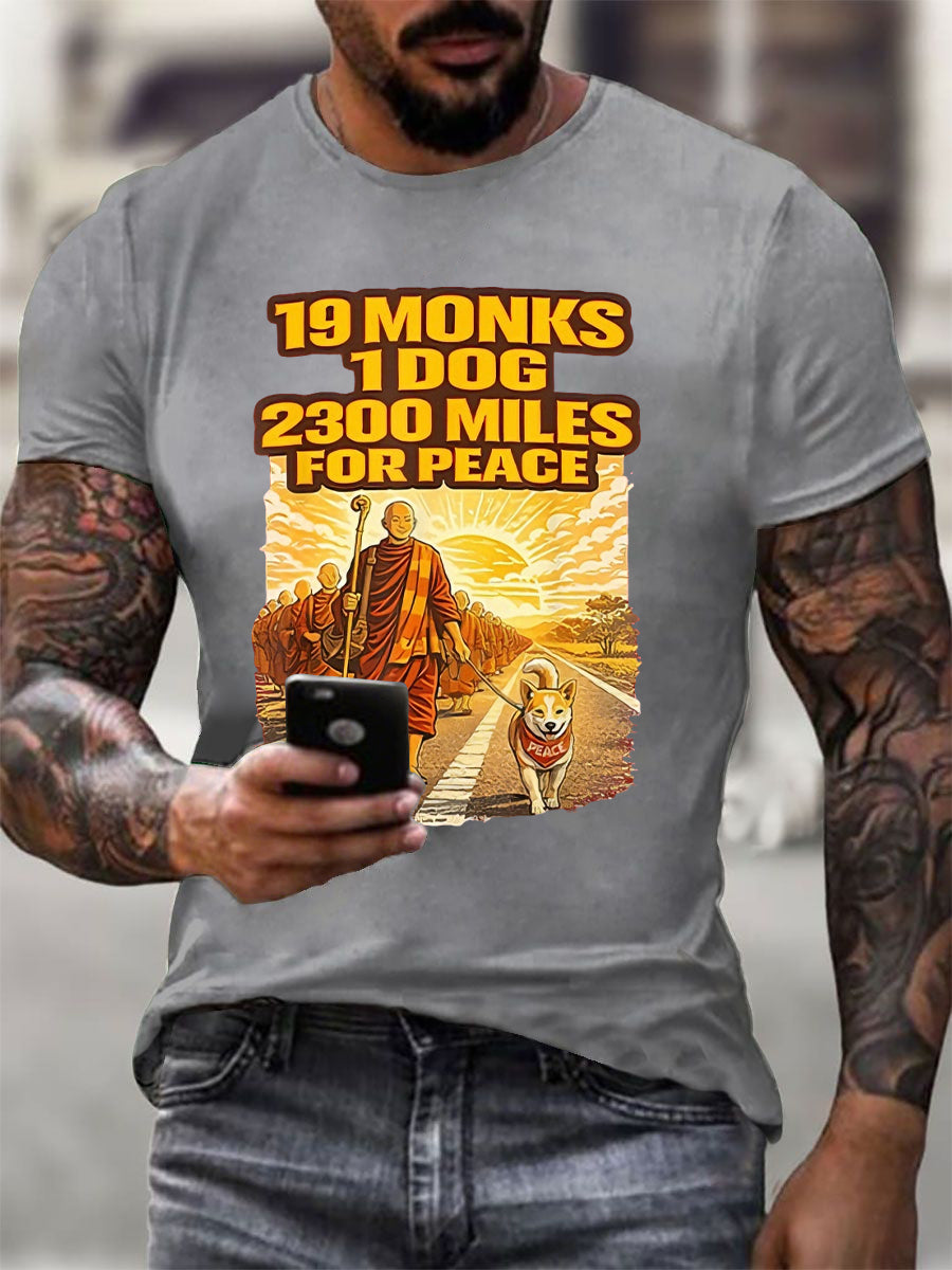 Men's Walk With Aloka Walk For Peace short-sleeved T-shirt