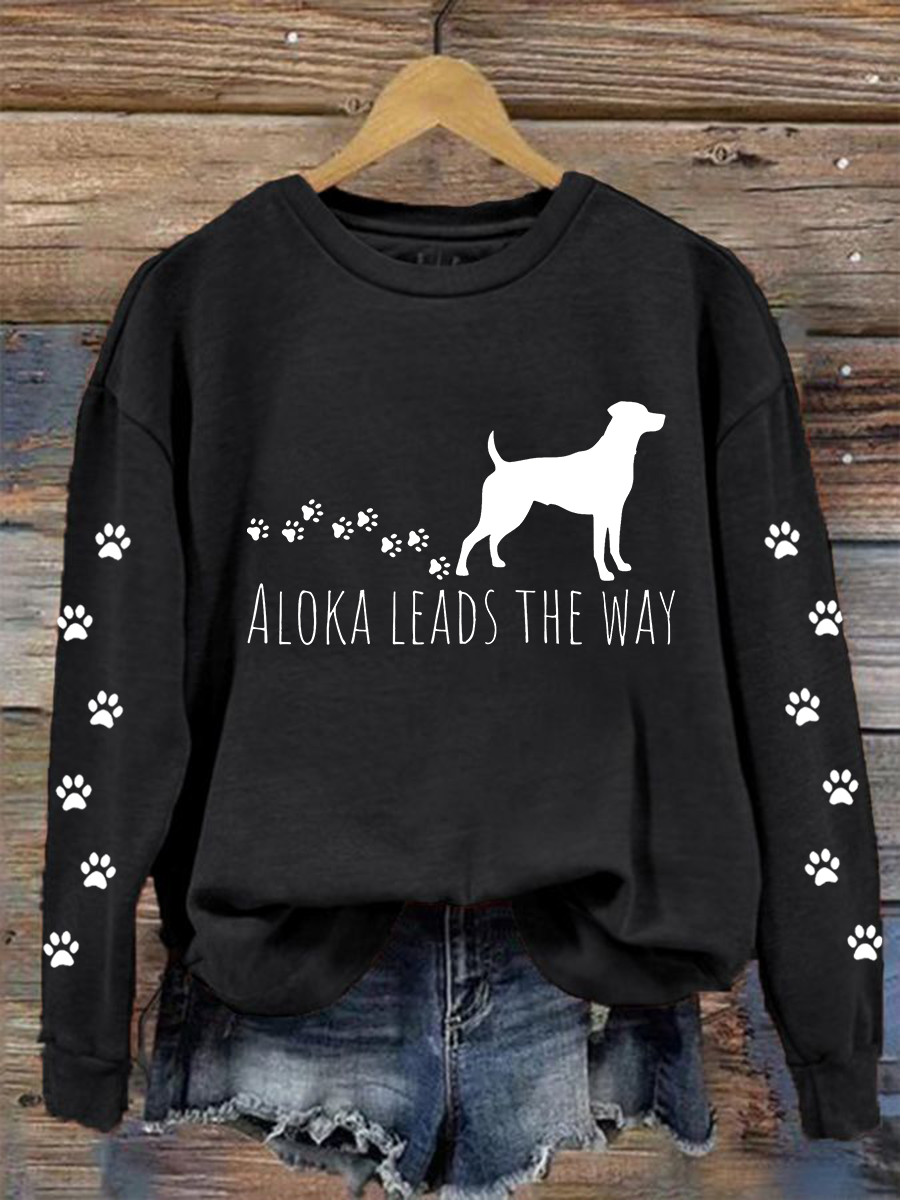 Women's Walk For Peace Almostoka Leads The Way Sweatshirt