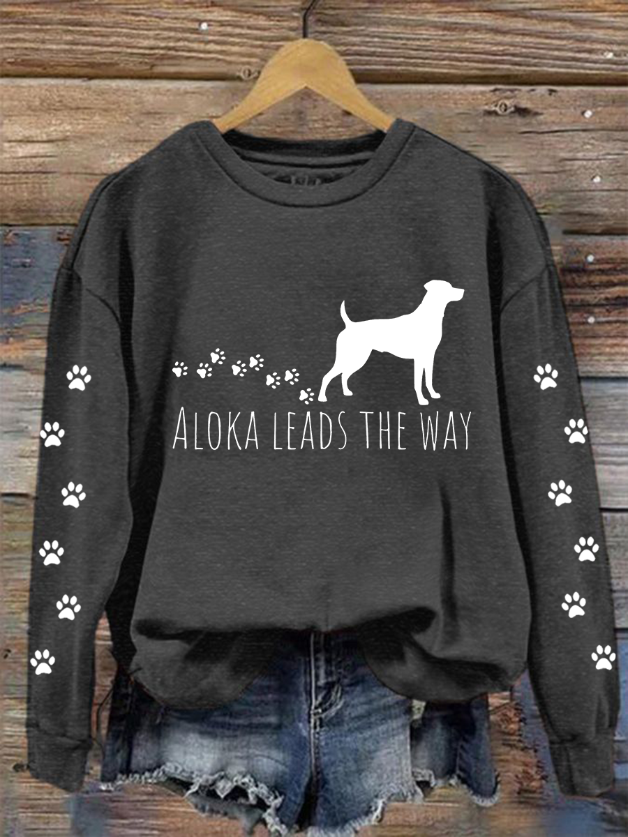 Women's Walk For Peace Almostoka Leads The Way Sweatshirt