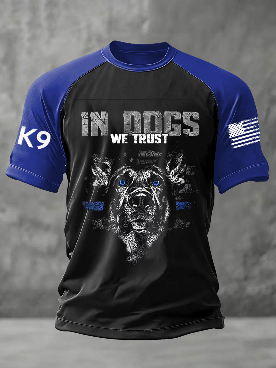 Men's K-9 Veterans Day Short Sleeve T-shirt