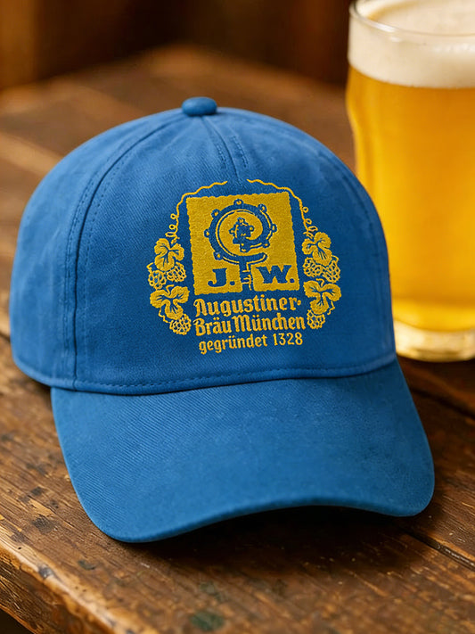 Unisex Beer Lover Munich Oktoberfest Print Cap