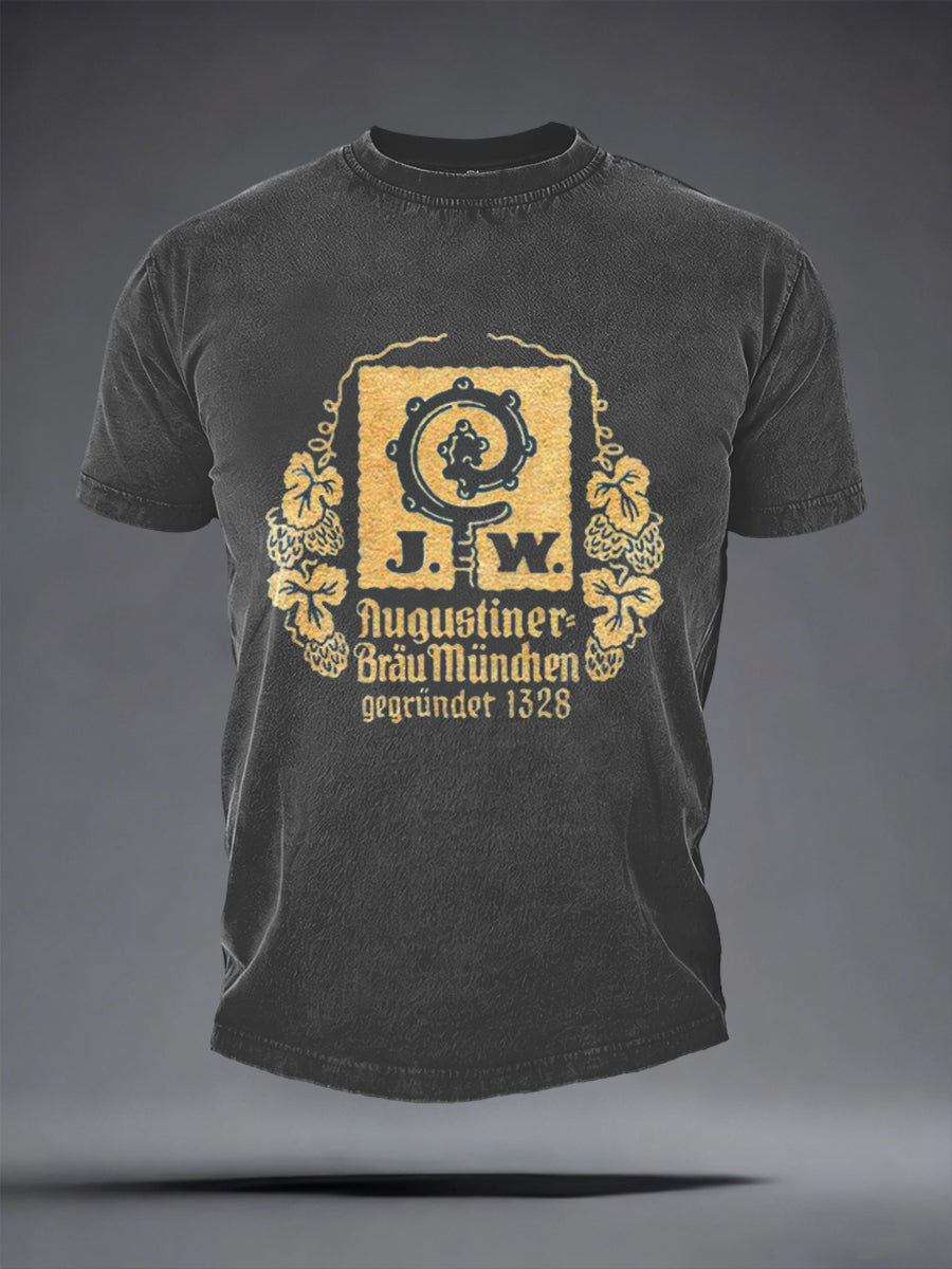 Men's Beer Lover Short Sleeves T-shirt
