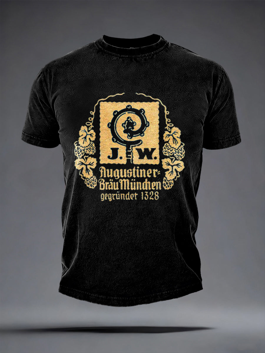 Men's Beer Lover Short Sleeves T-shirt