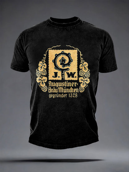 Men's Beer Lover Short Sleeves T-shirt