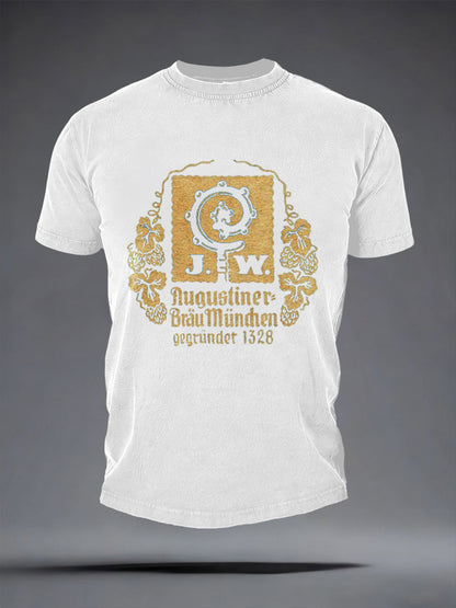 Men's Beer Lover Short Sleeves T-shirt