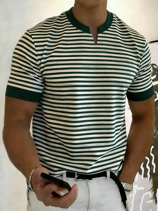 Men's Business V-neck T-shirt
