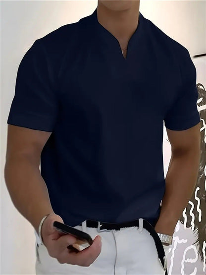Men's V-neck T-shirt