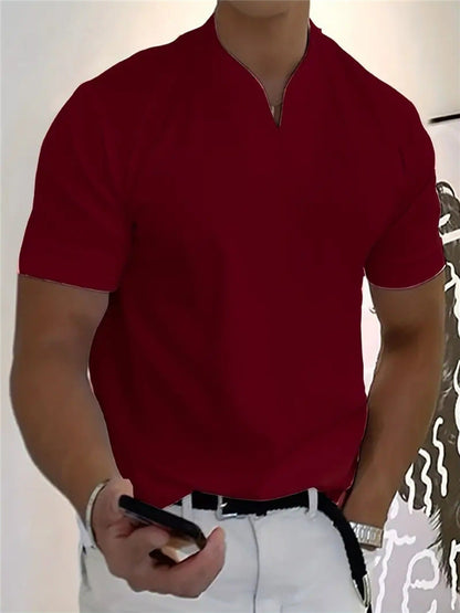 Men's V-neck T-shirt