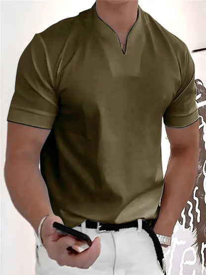Men's V-neck T-shirt