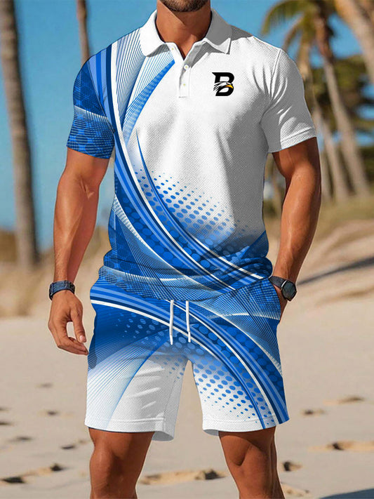 Men's Casual Business Short-sleeved Suit