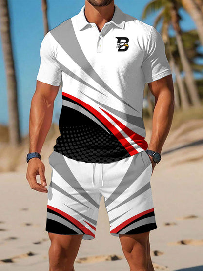 Men's Casual Business Short-sleeved Suit