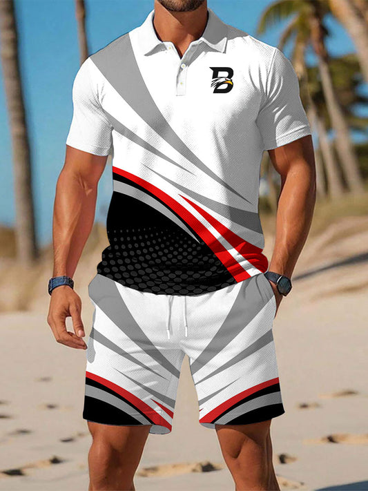 Men's Casual Business Short-sleeved Suit