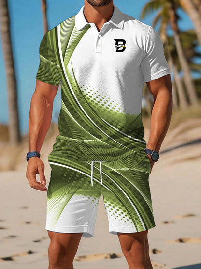 Men's Casual Business Short-sleeved Suit