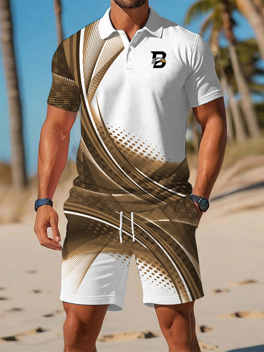 Men's Casual Business Short-sleeved Suit