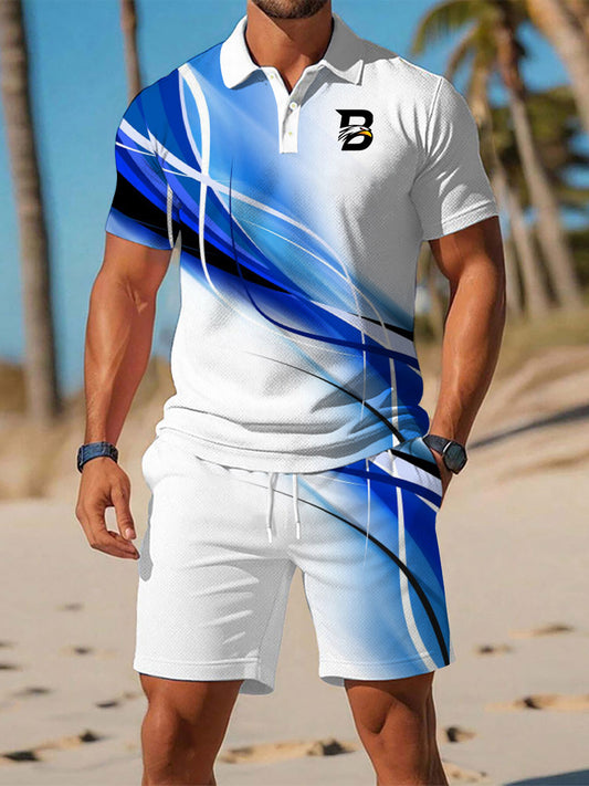 Men's Casual Business Short-sleeved Suit