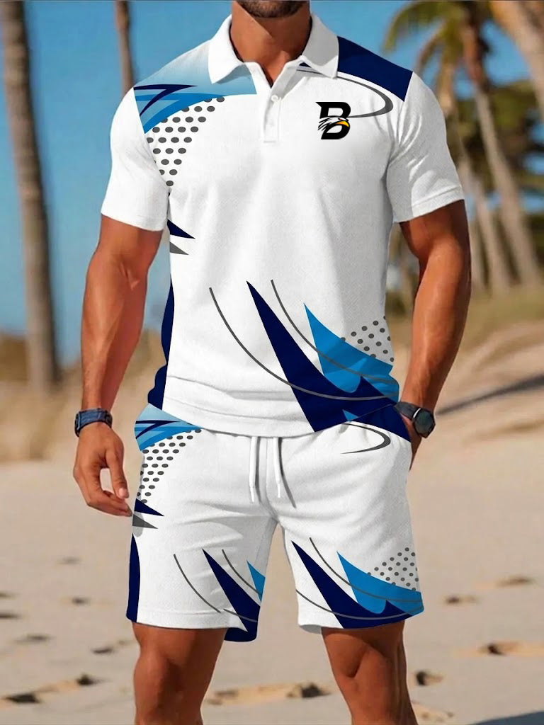 Men's Casual Business Short-sleeved Suit