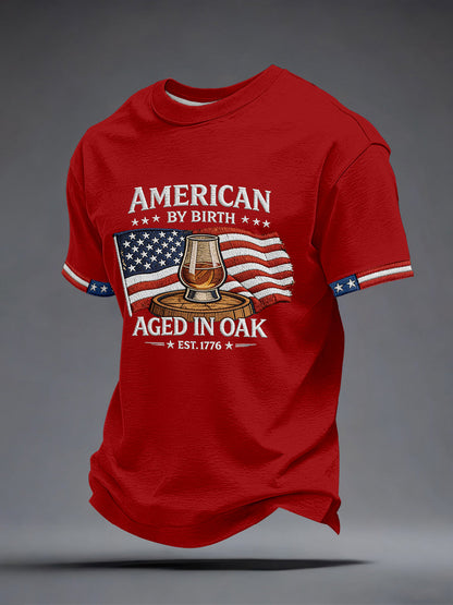 Men's American By Birth Aged in Oak T-Shirt