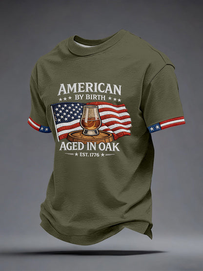 Men's American By Birth Aged in Oak T-Shirt