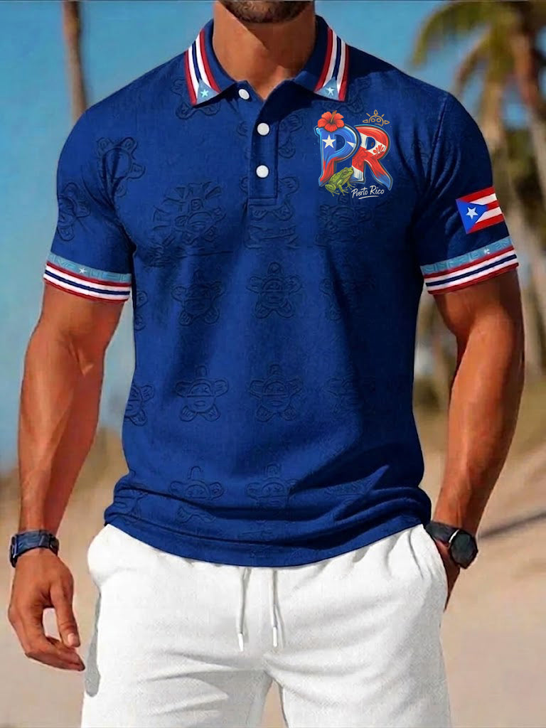 Men's Puerto Rico Printed Shirt